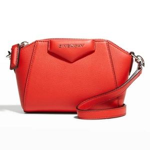 Givenchy Nano Antigona in Light Red
